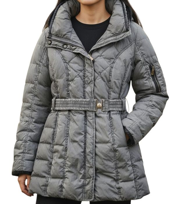 Szara kurtka płaszcz boss orange rozmiar L 40