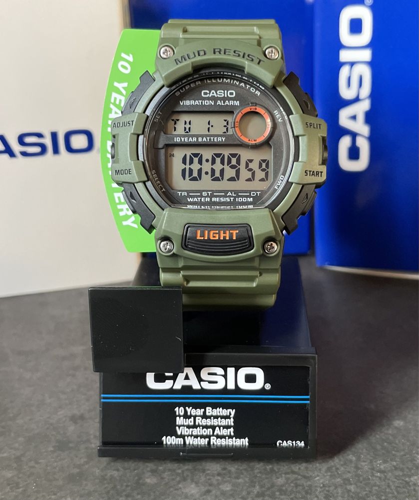 Годинник Casio TRT-110H-3A новий оригінал захищений від бруду та води