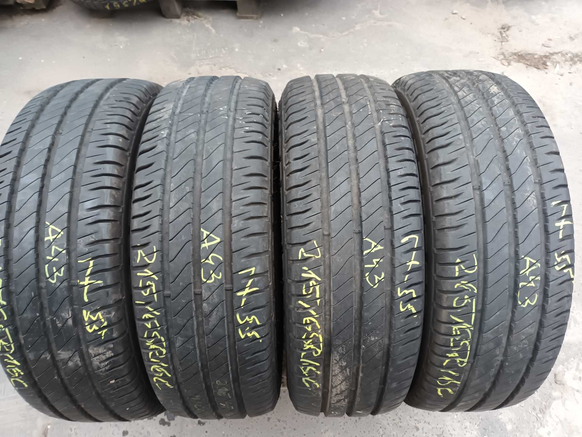 Opony letnie BUS Michelin Agilis 3 215/65/16C - 4 szt. R16 W-wa A43