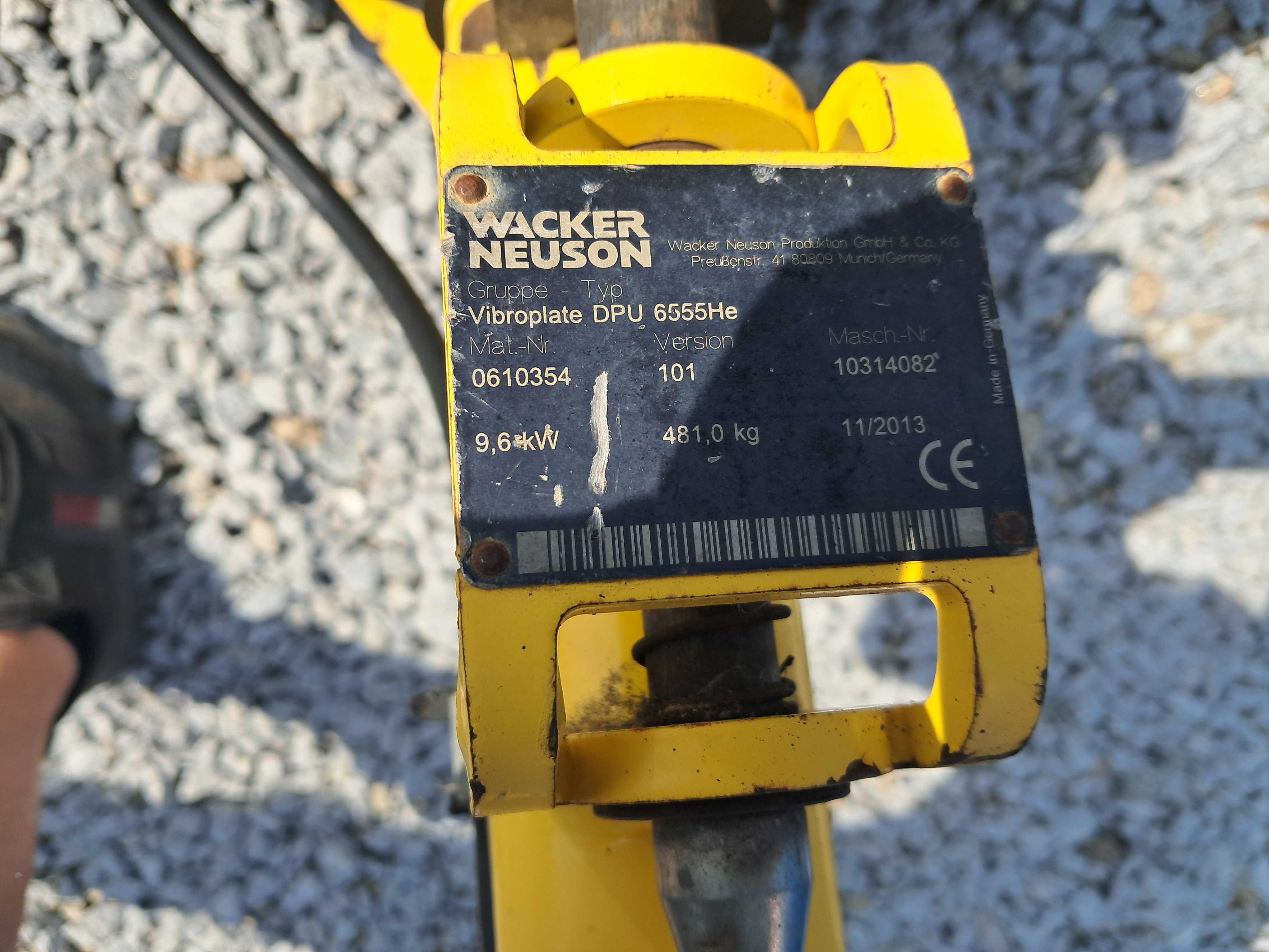 Zagęszczarka WACKER NEUSON DPU 6555 13r! | dpu 4545 , 4045 ,6055 Bomag