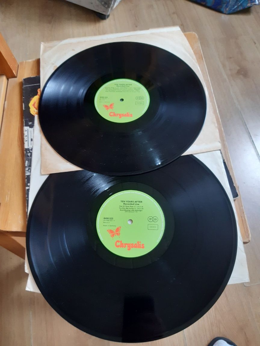 Winyl 2x " Ten Years After , Recorded Live " Chrysalis