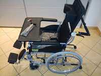 Nowy wózek inwalidzki vitea care VCWK703 stabilizujący plecy i głowę