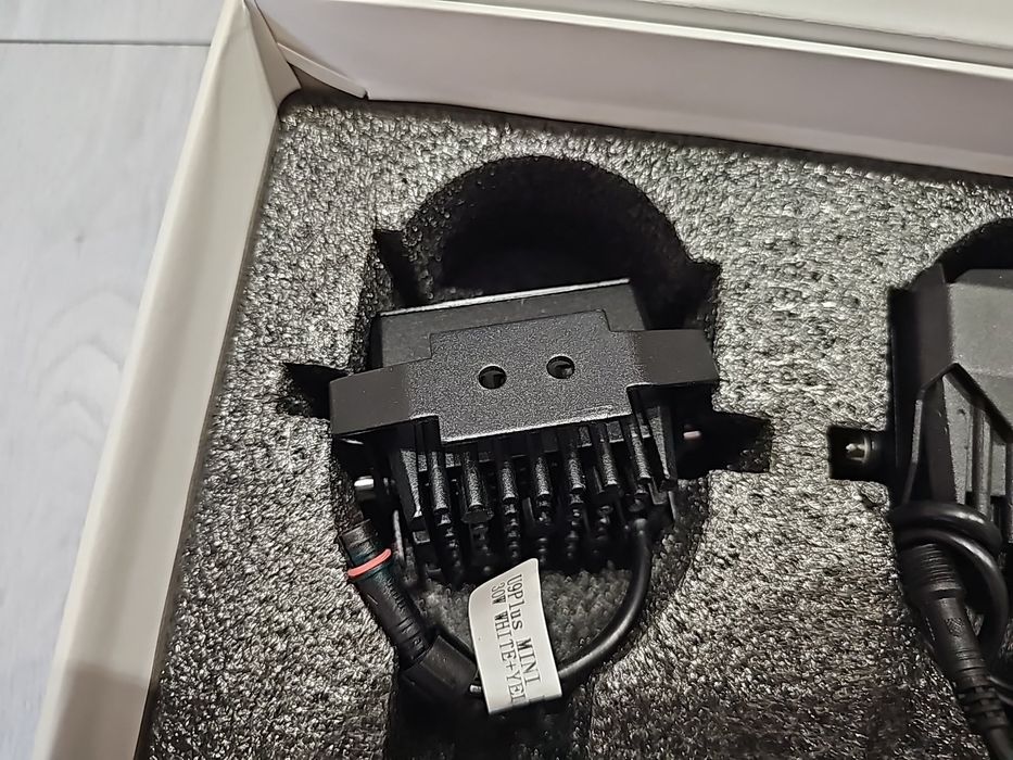 Dwukolorowe soczewkowe lampy LED do motocykla/ quada