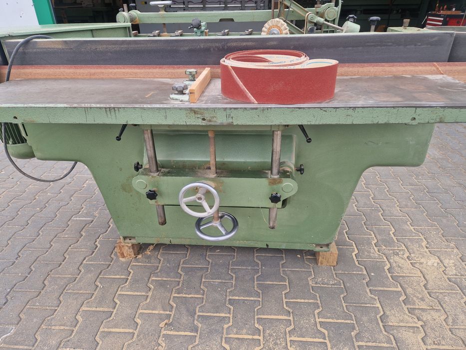 Szlifierka taśmowa boczna do kantów krawędzi posów trzewik oscylacja