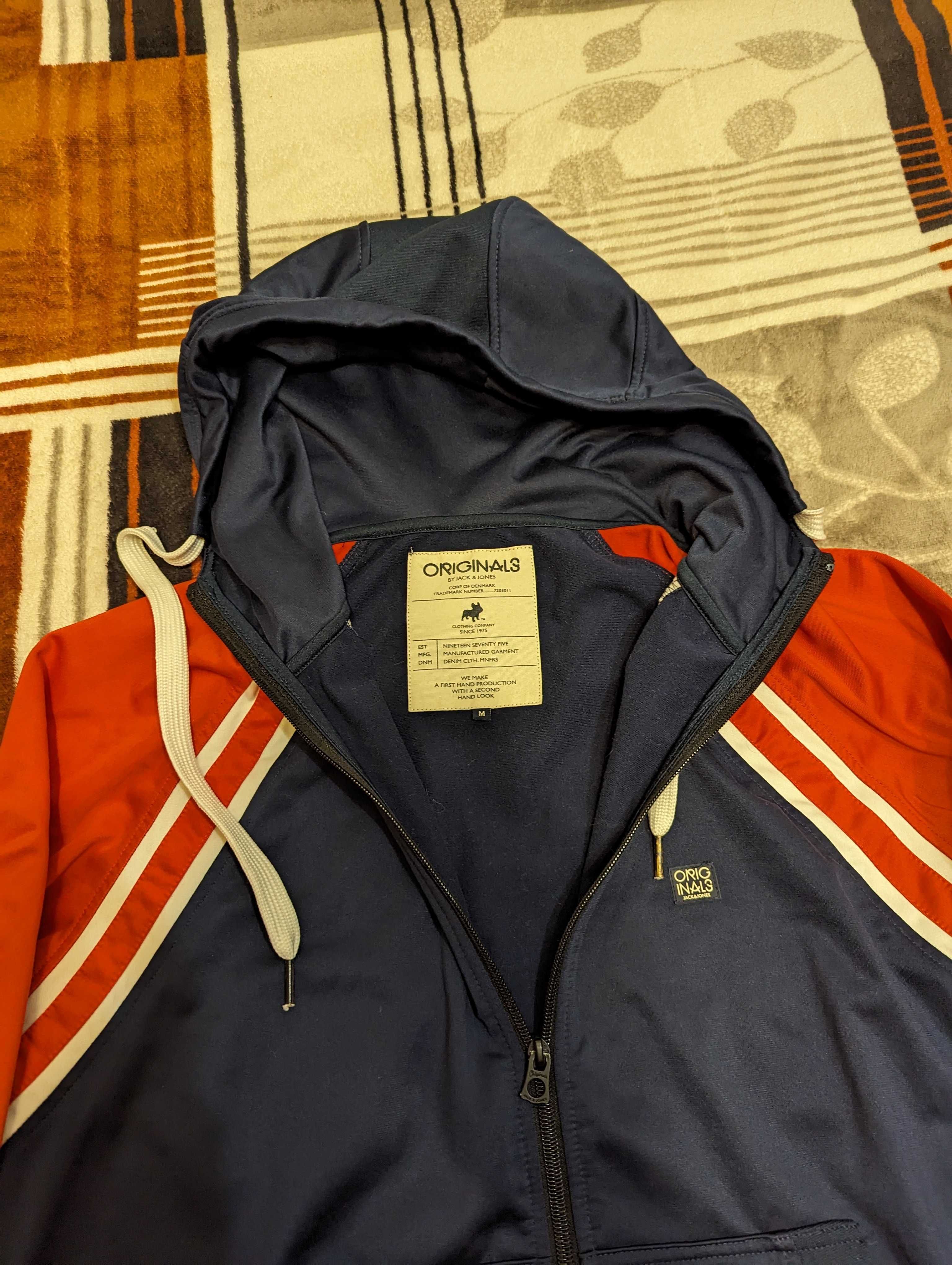 Мужская кофта с капюшоном, олимпийка, зипка, худи Jack & Jones, M