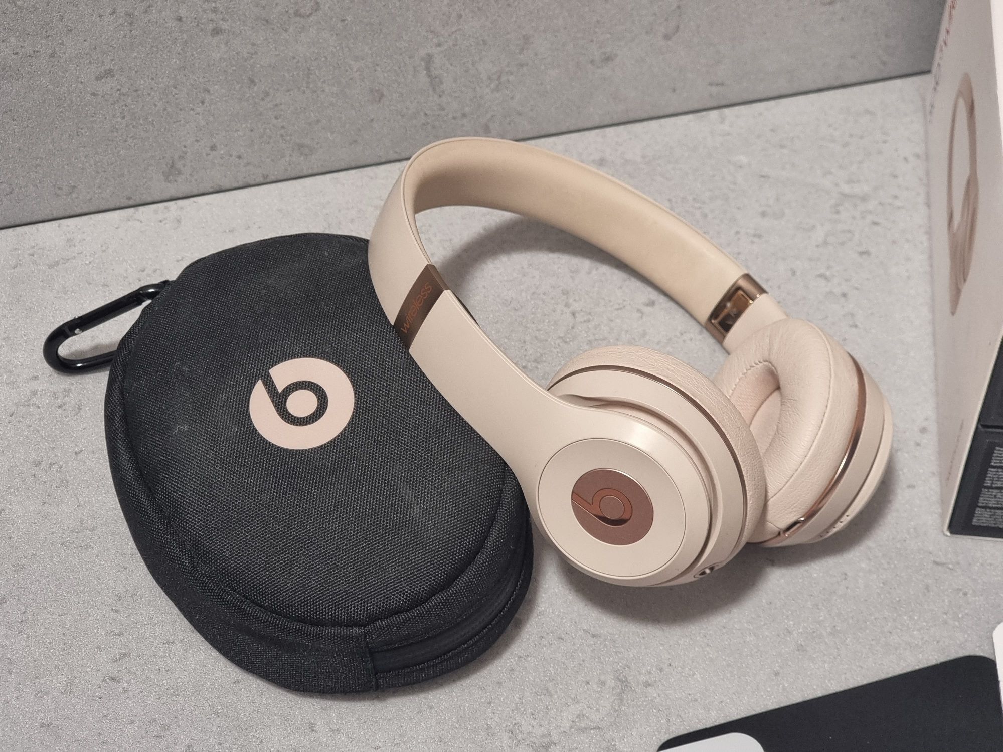 Beats Solo 3 Wireless Matte Gold słuchawki bezprzewodowe by Dr Dre