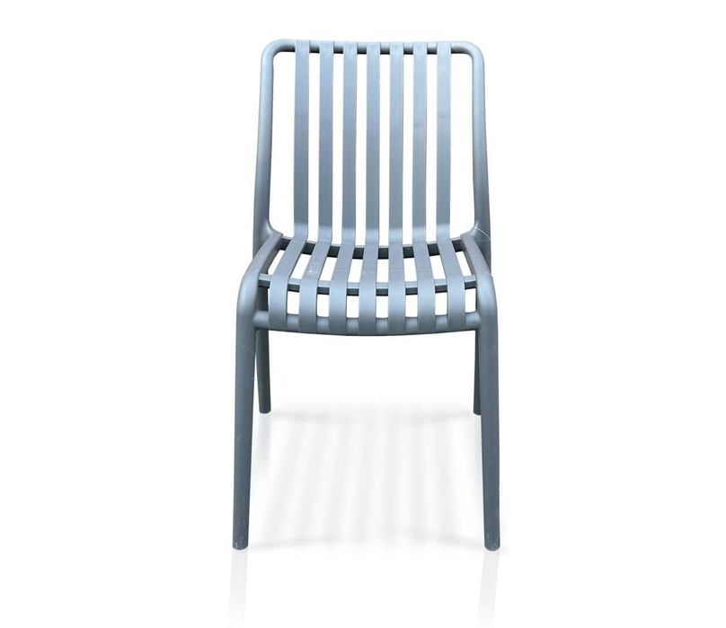 Krzesło ogrodowe Soleo 1 sztaplowane PC-416 BIAŁE, GRAFITOWE OGRÓD