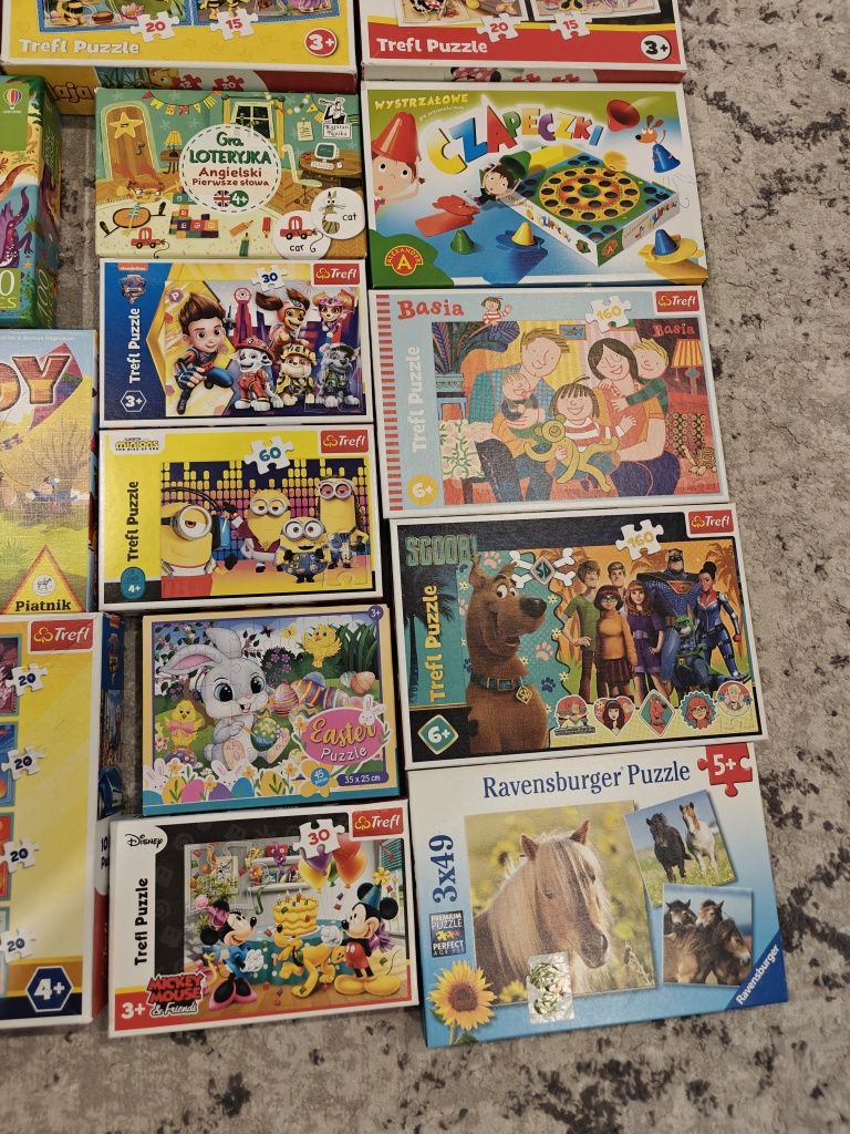 Gry i puzzle dla dzieci