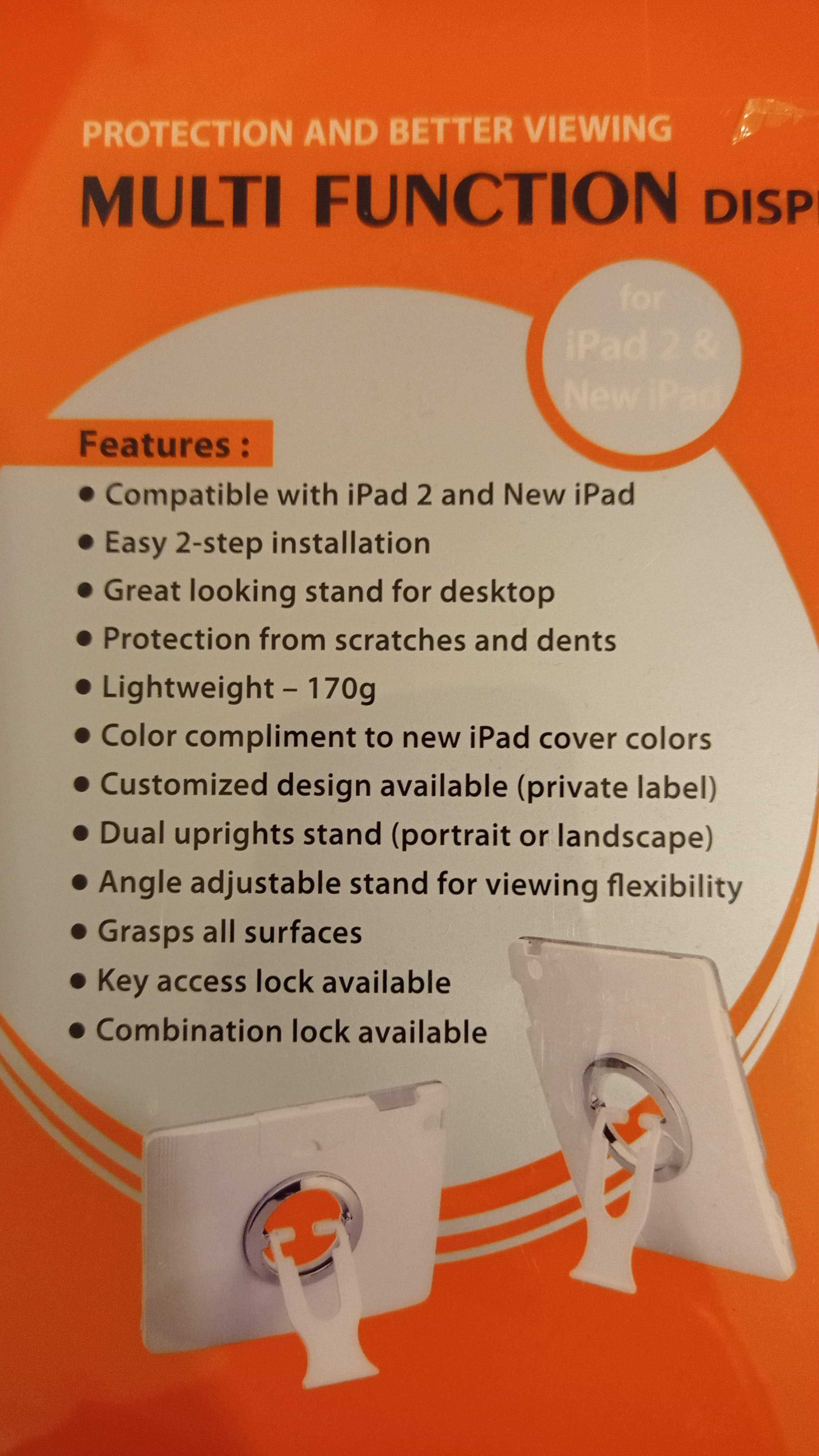 Moldura para iPad 2 e outros compativeis