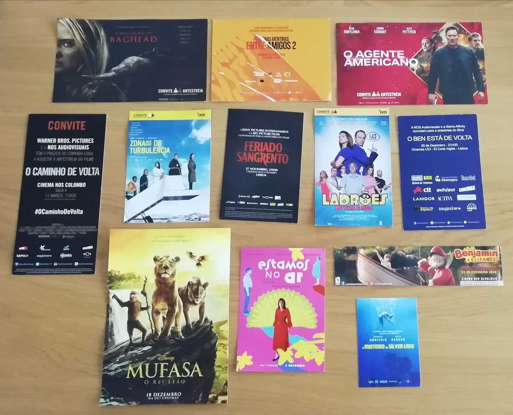 Convites de cinema