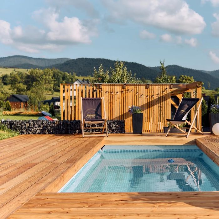 Domek w Górach z jacuzzi, Domek w Gorcach, domek do wynajęcia w Górach