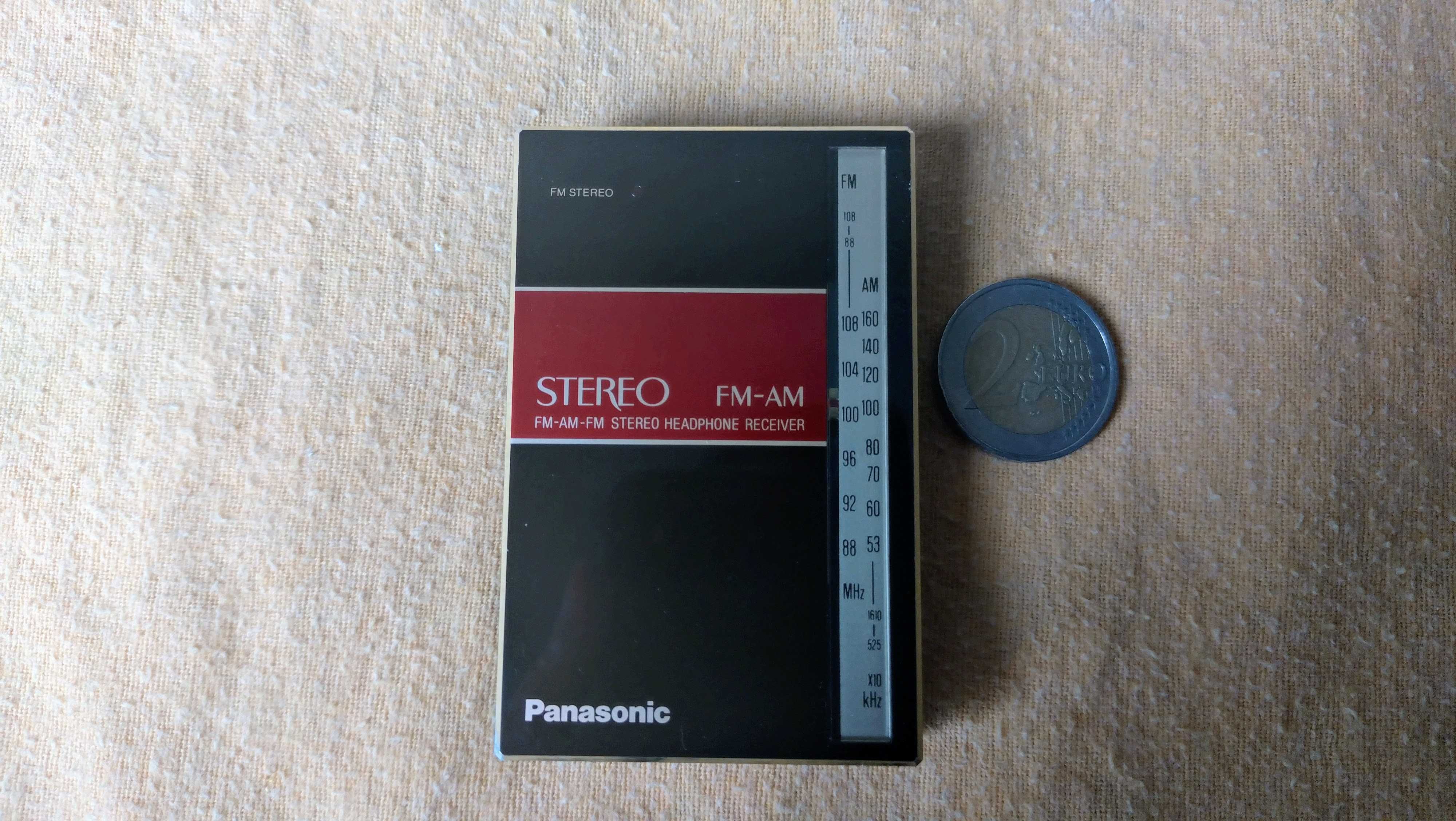 Mini Radio Bolso Super Raro Panasonic RF-8 FM/AM