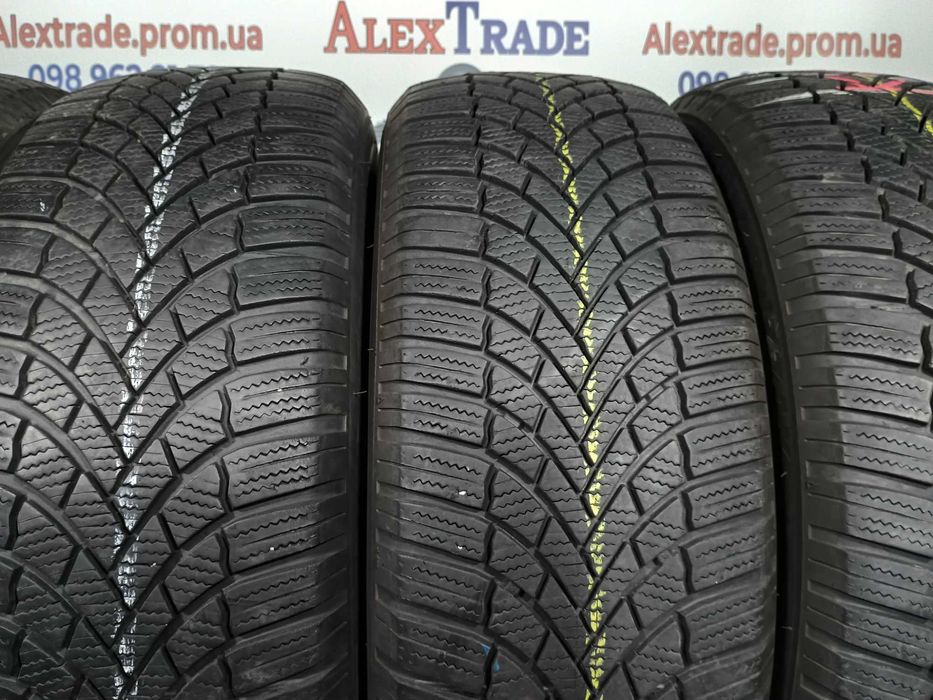 4 шт. 205/55 R16 Bridgestone Blizzak LM005 зимові шини б/у, 6 мм