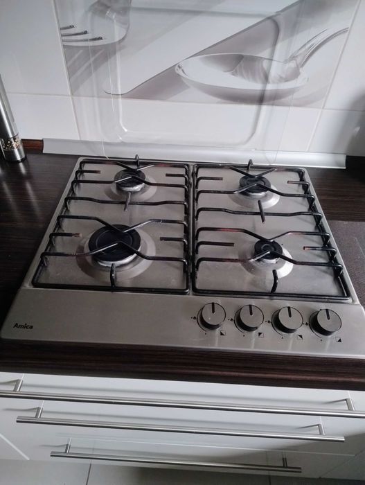 Amica piekarnik,mikrofala, płyta gazowa,okap