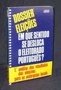 Livro Dossier Eleições Em que sentido se desloca eleitorado português