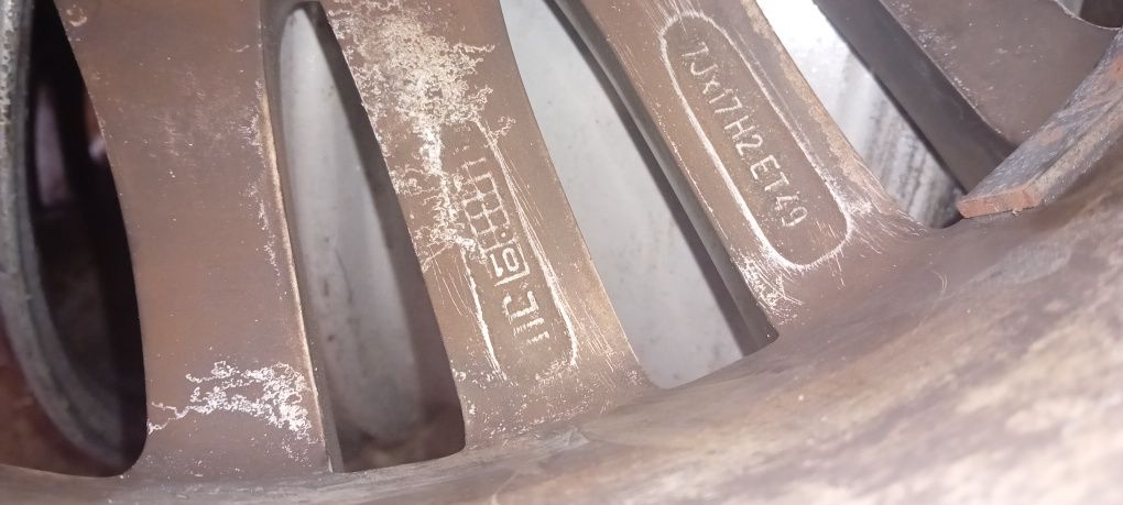 Orginalne felgi 17'' saab