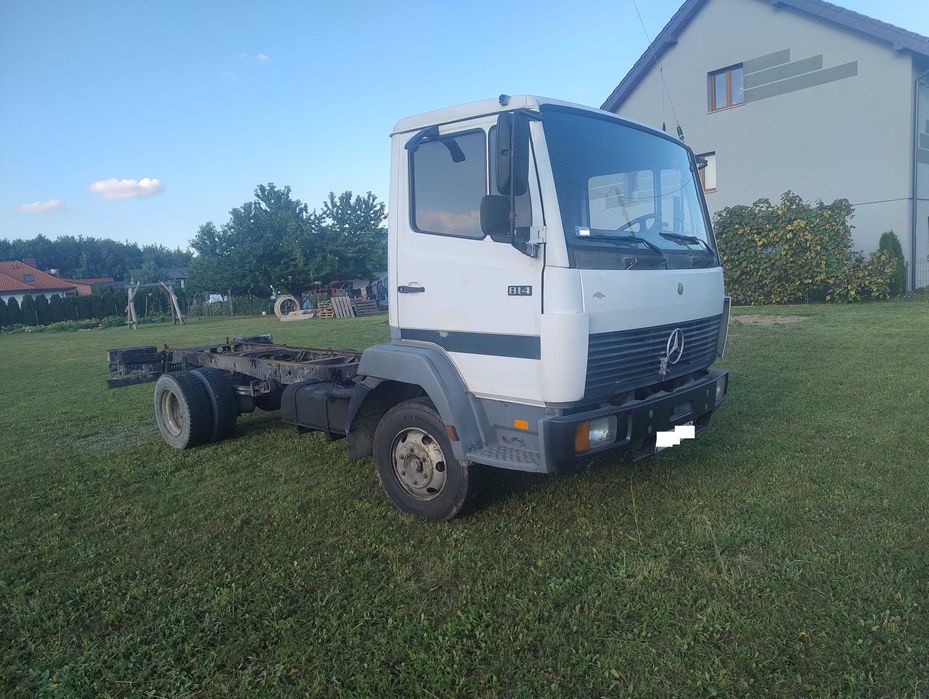 mercedes benz 814 na resorze