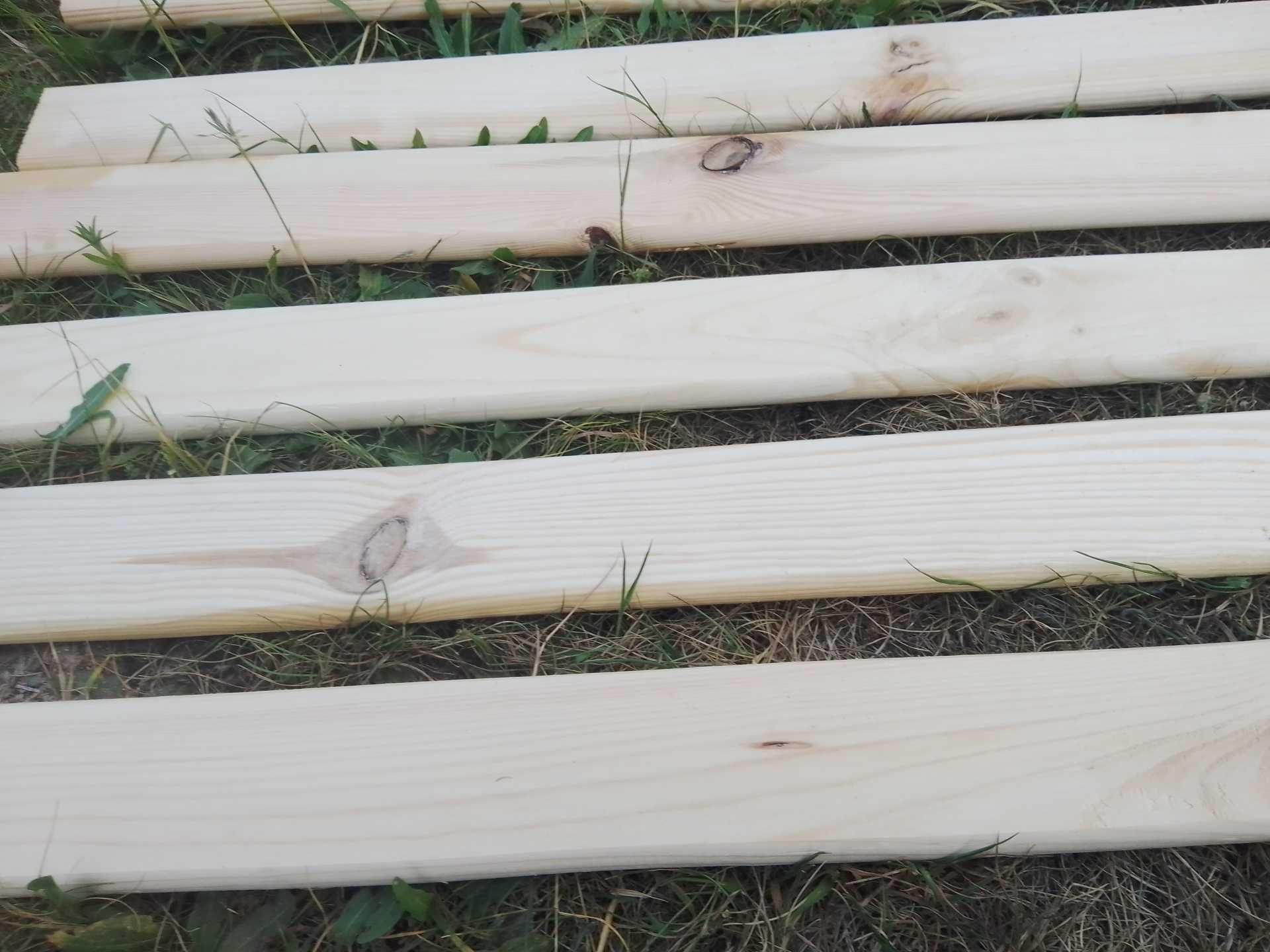Sztacheta sosnowa, heblowana