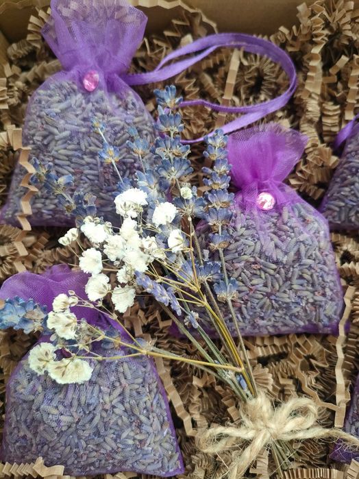 Suszony kwiat lawendy/susz lawendowy/woreczki z lawendą