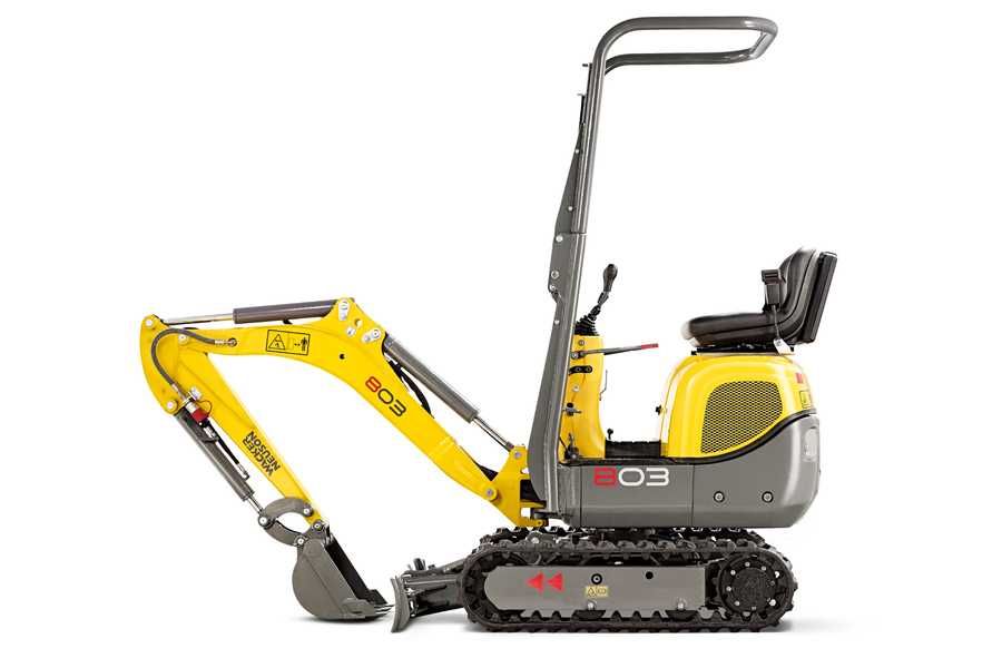 Minikoparka Wacker Neuson 803