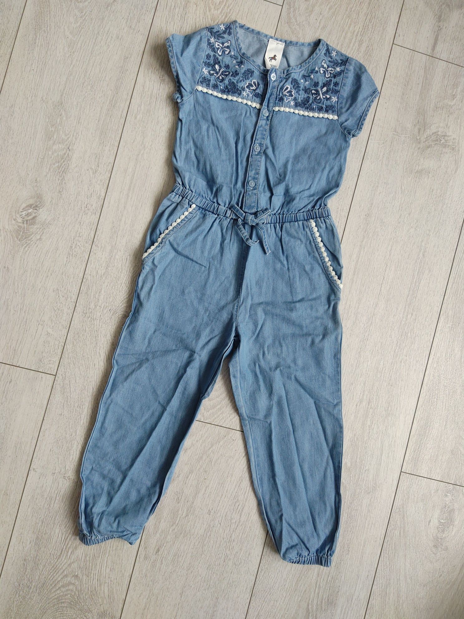 C&A 104 jeansowy kombinezon palomino onesie