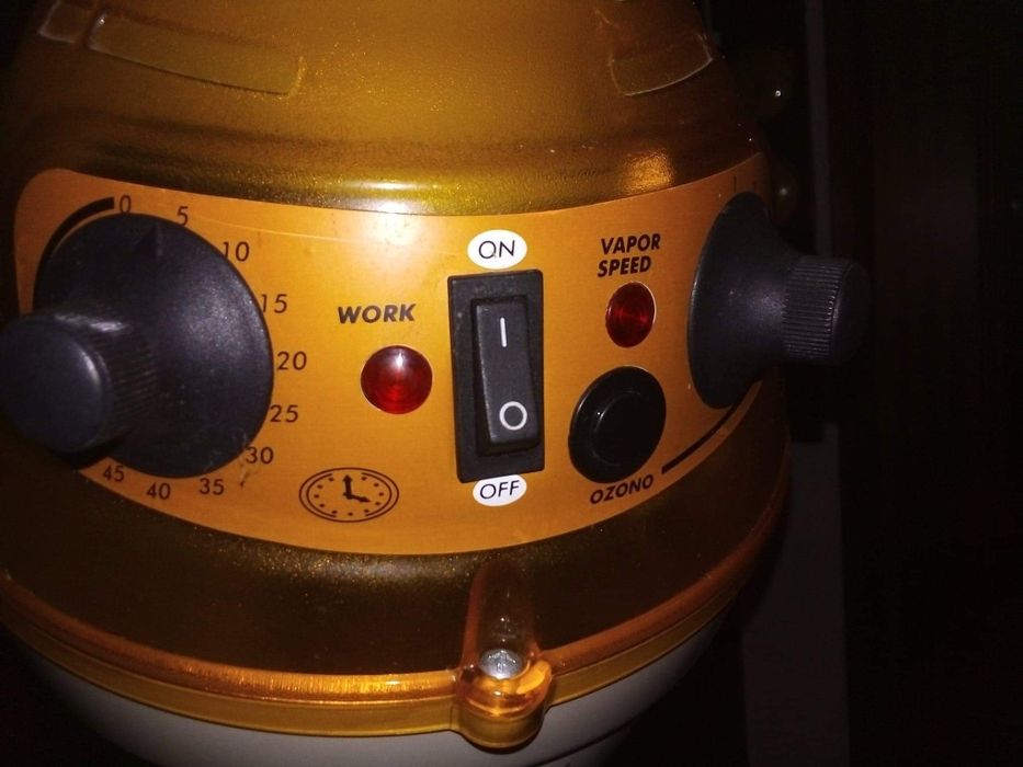 Vaporizador ozono cabelo
