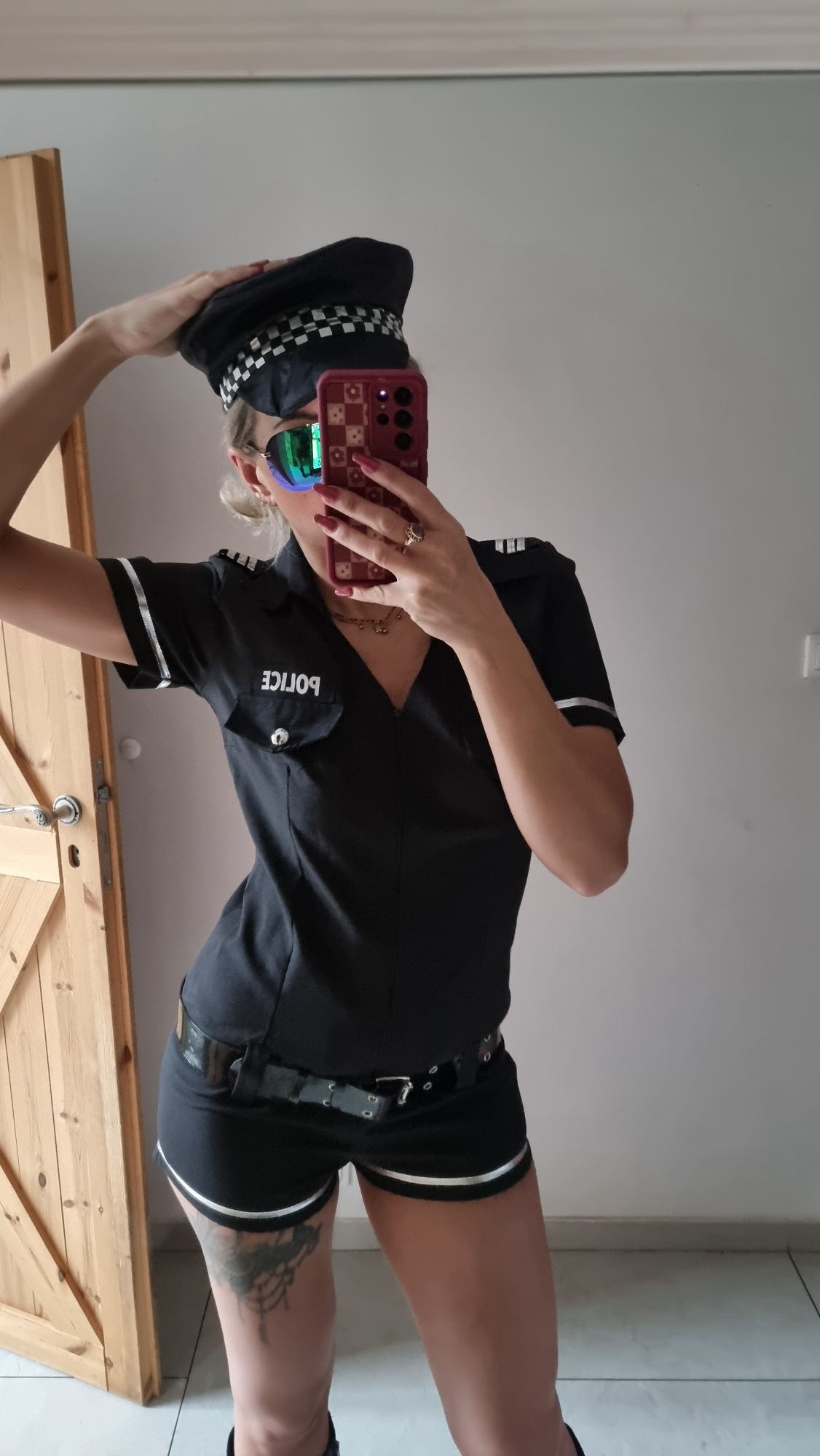 Policjantka strój kostium przebranie cosplay karnawał