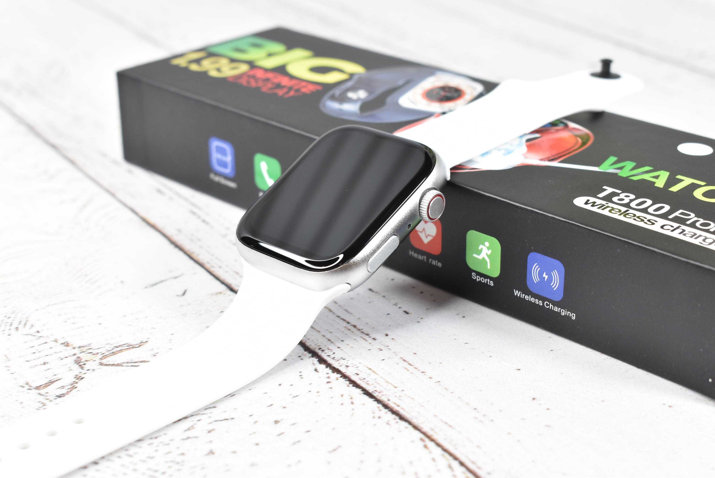Смарт годинник Т800 Promax Smart watch Білий