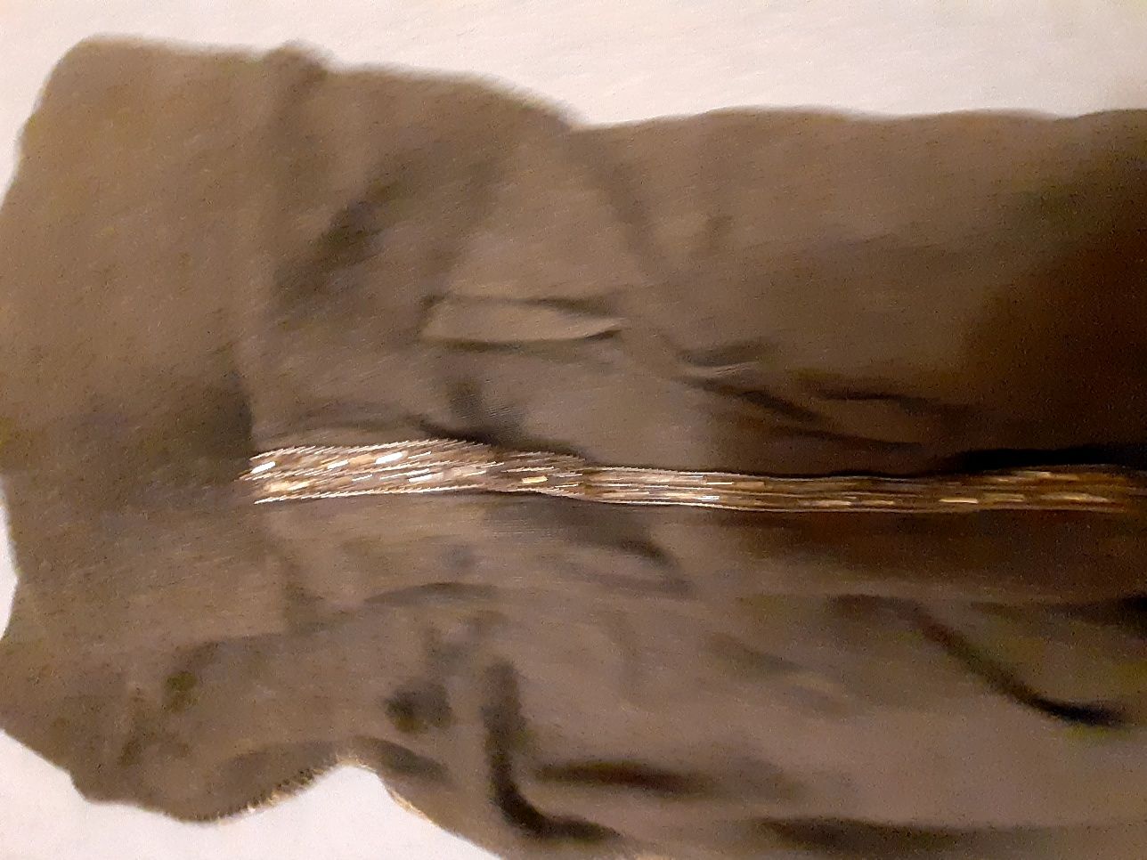 Szare materialowe spodenki Zara z cekinkami rozmiar 152