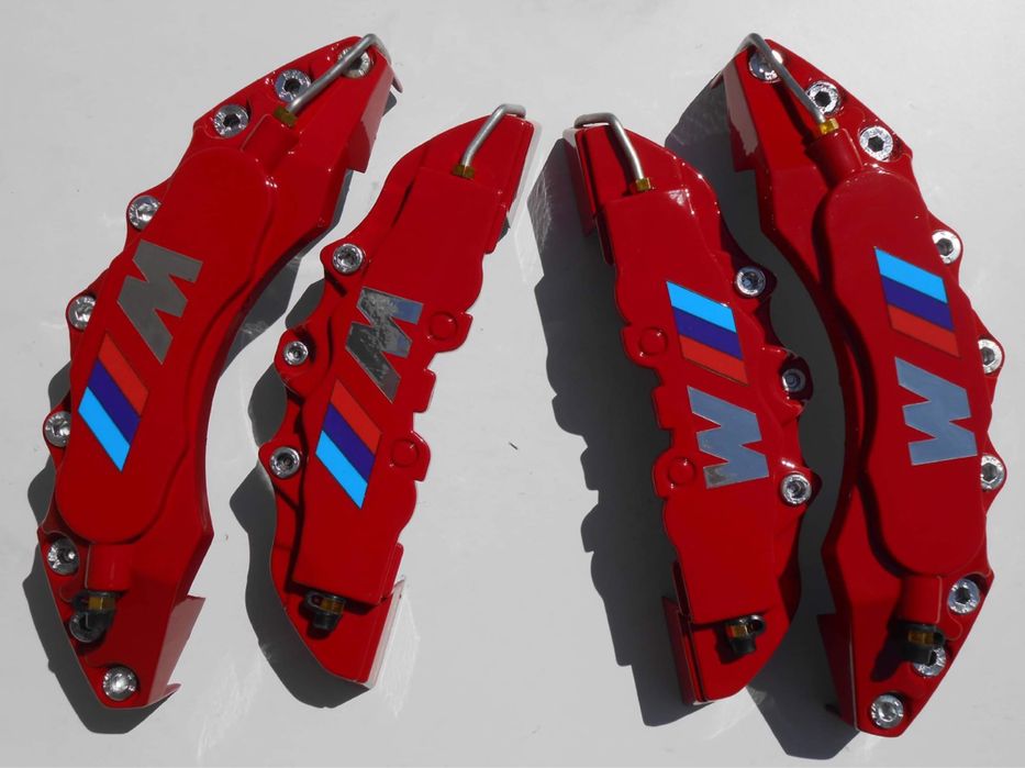 CAPAS DE TRAVÕES TAMPAS PROTEÇÃO TRAVÃO BMW M PERFORMANCE NOVAS