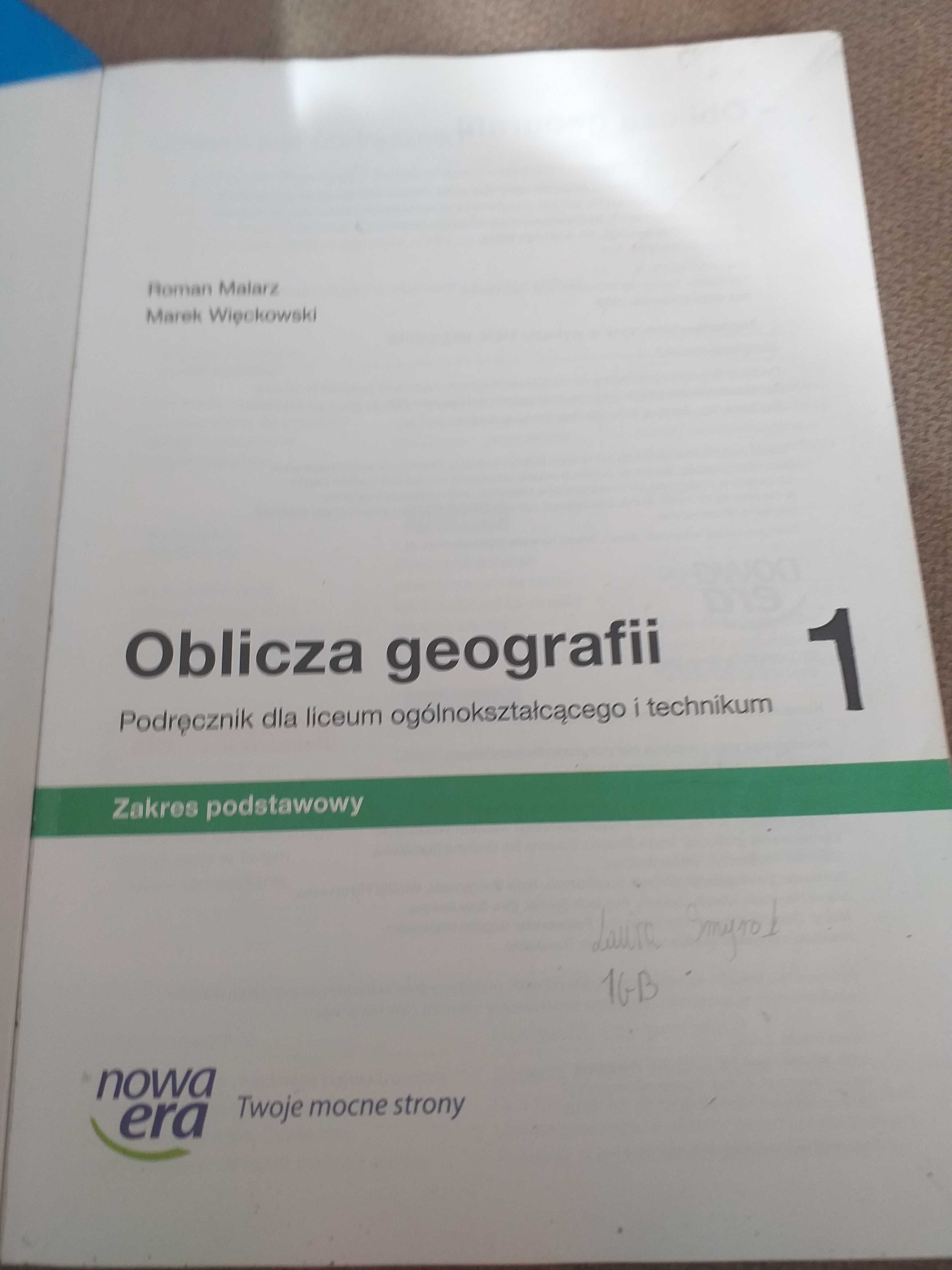 Oblicza geografii  1 podręcznik Nowa era