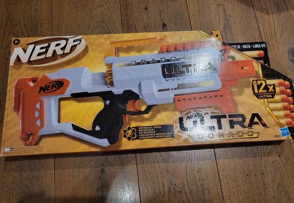 NERF zestaw ultra dorado