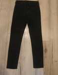 czarne spodnie skinny r. 158