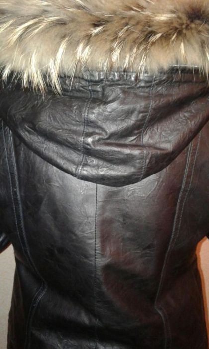 кожанная куртка 48 размер