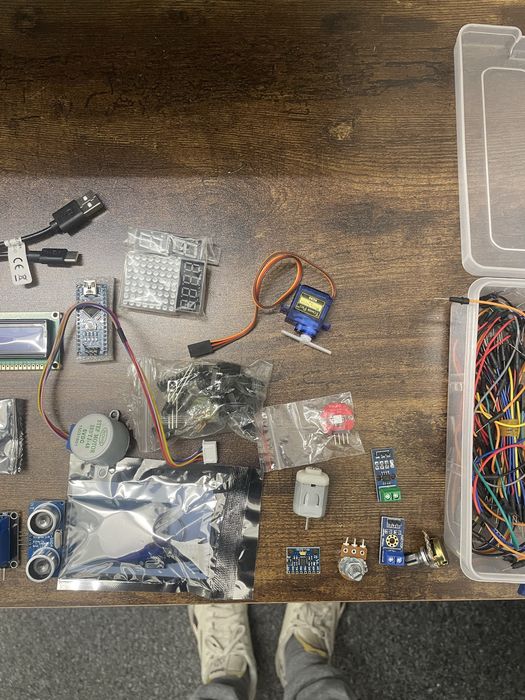 Okazja Arduino Uno + Raspberry PI 4b + karty pamieci + dużo elementów