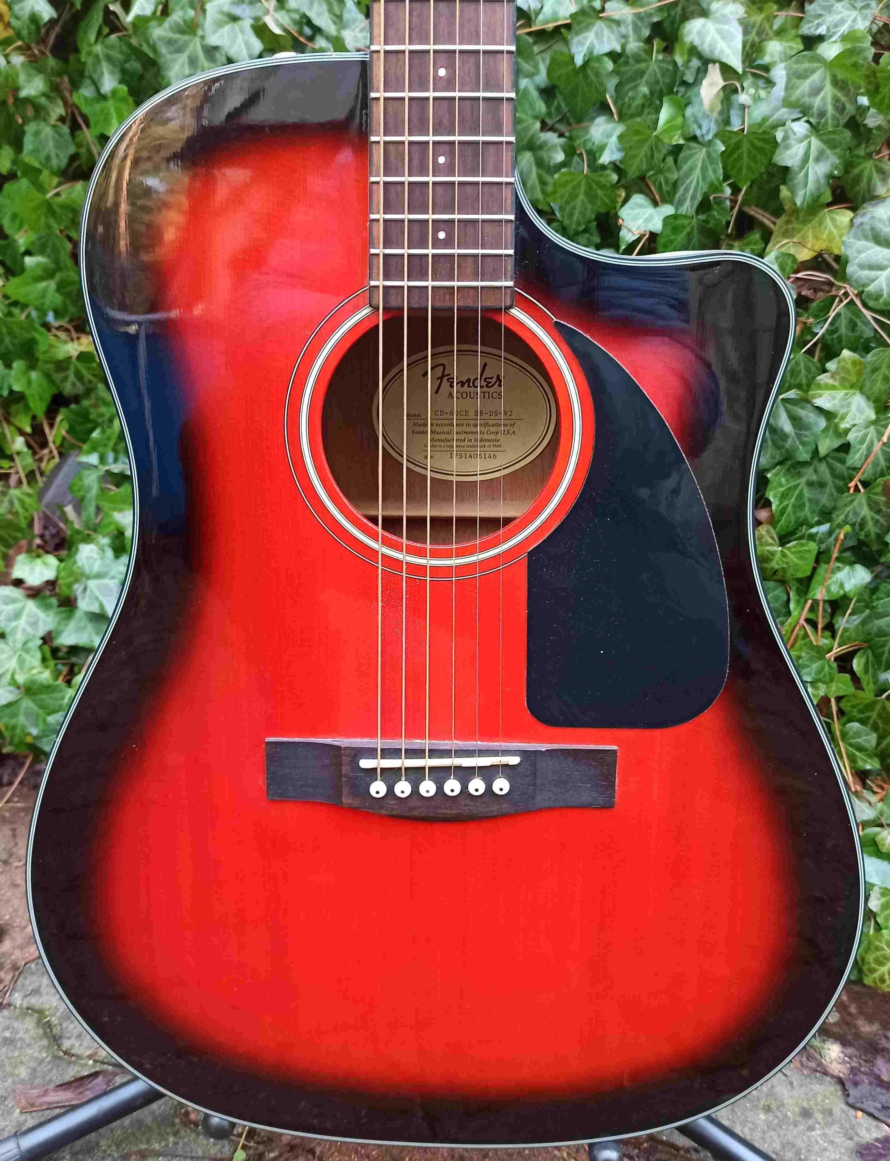 Gitara elektro akustyczna Fender CD60CE SB