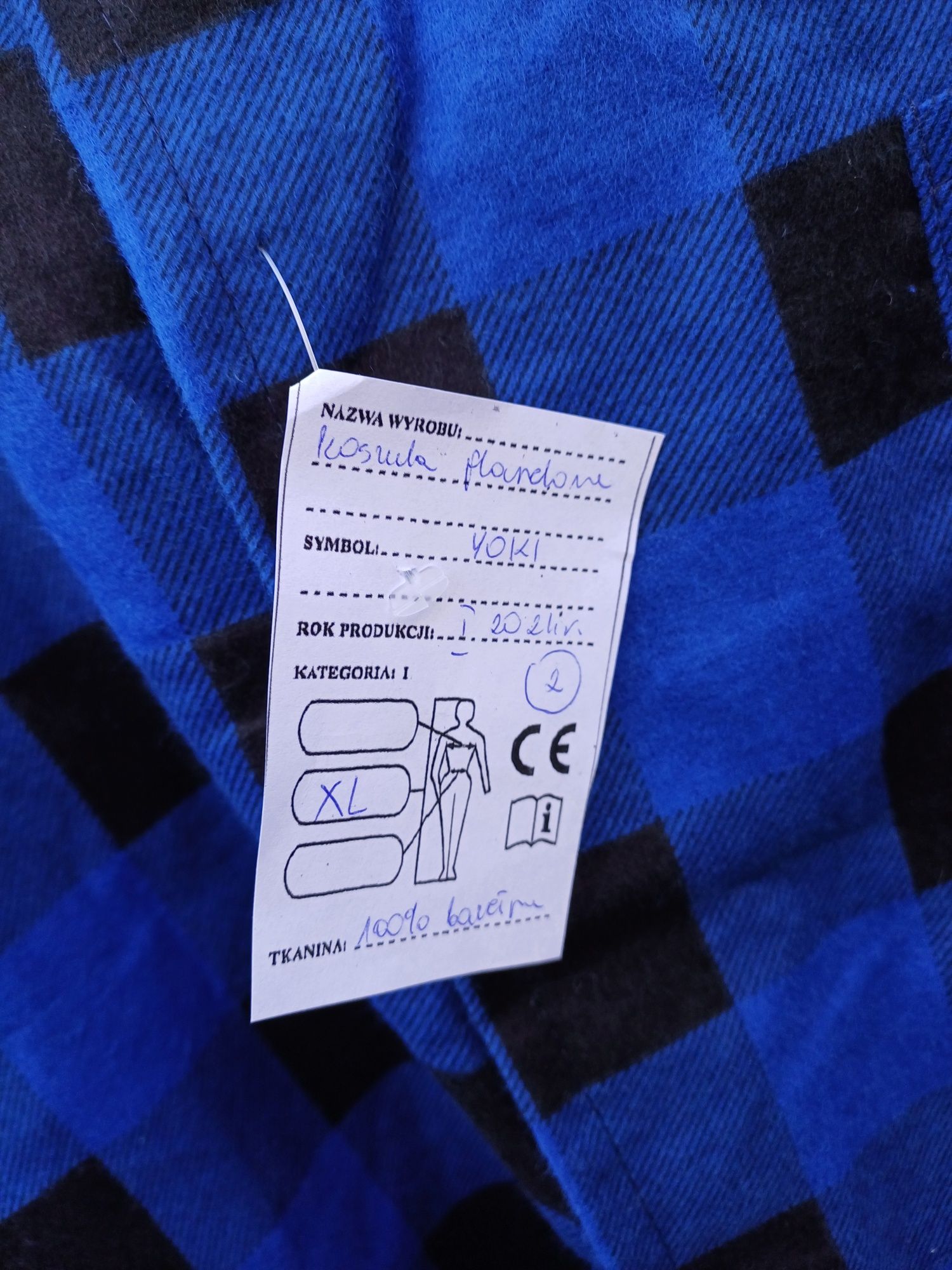 Koszula flanelowa w kratę | Rozmiar: XL