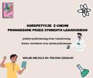 Korepetycje z chemii. Przygotowanie do matury u studenta Medycyny.