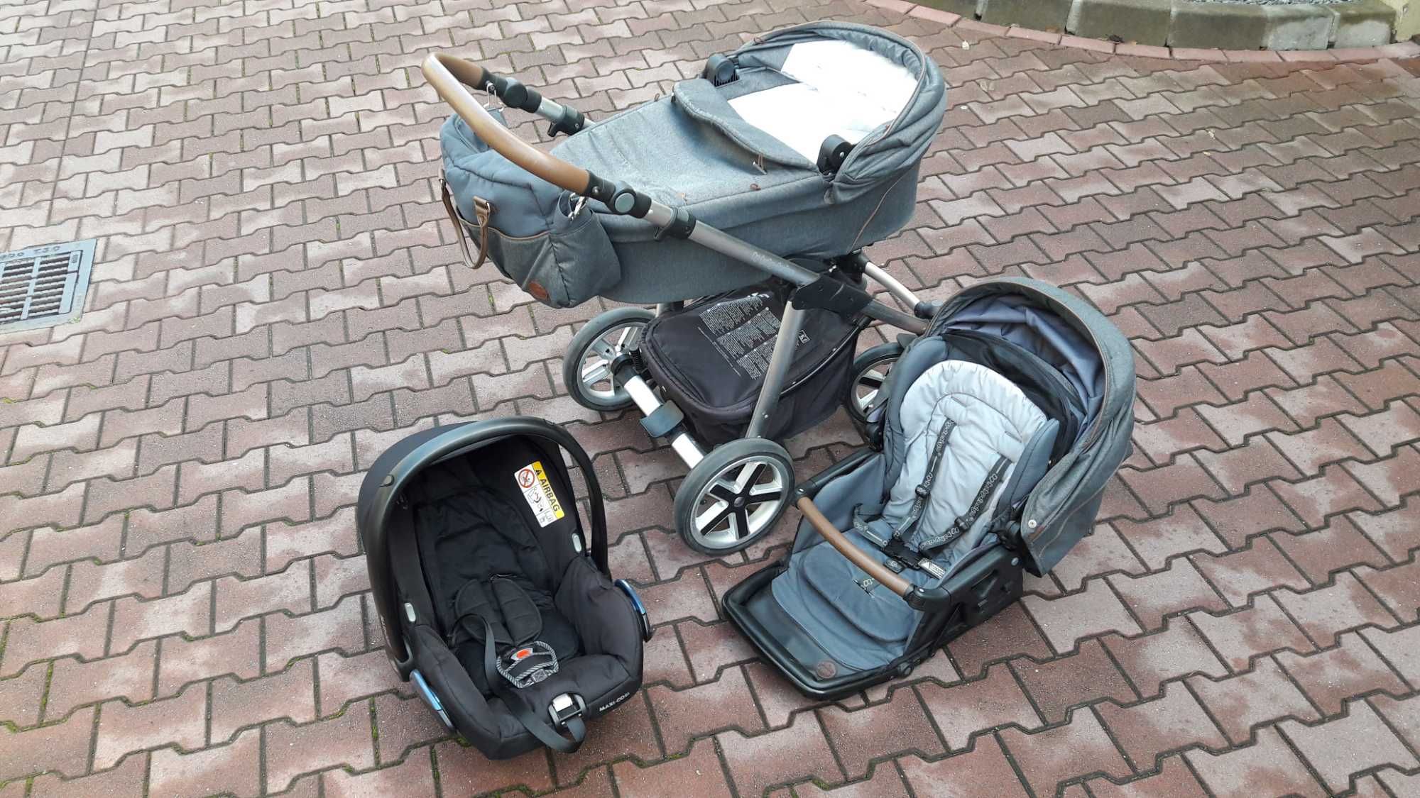 Wózek 3w1 Baby Design Dotty
