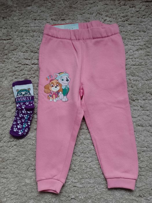 Spodnie dziewczęce PSI PATROL 98/104 + GRATIS