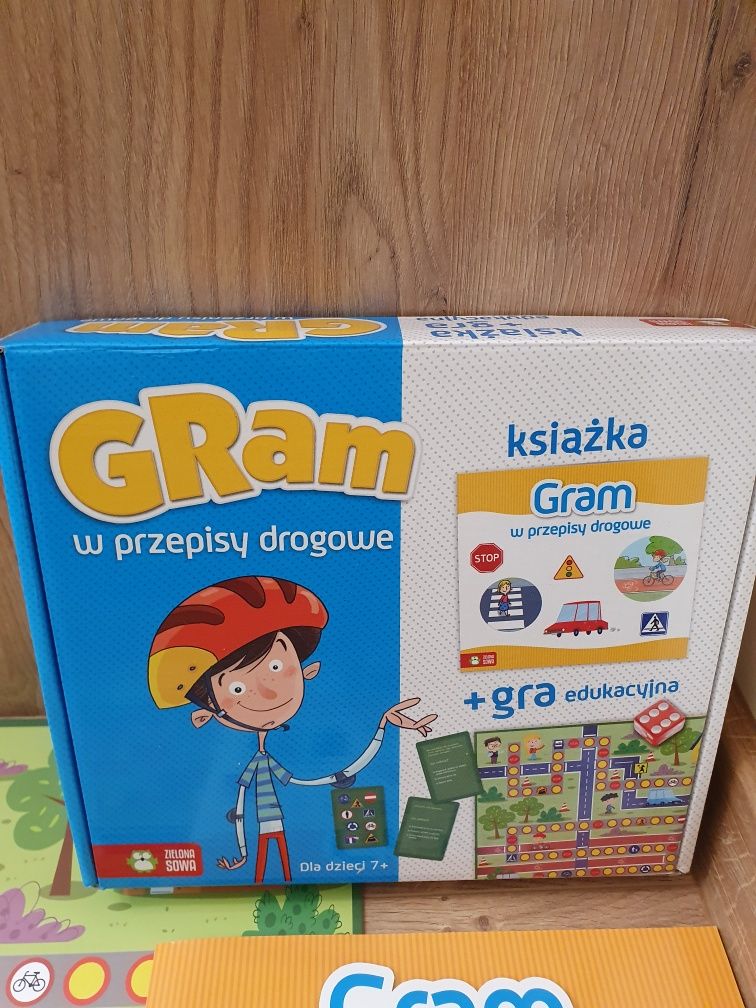 Gra dla dzieci Gram w przepisy drogowe Zielona Sowa