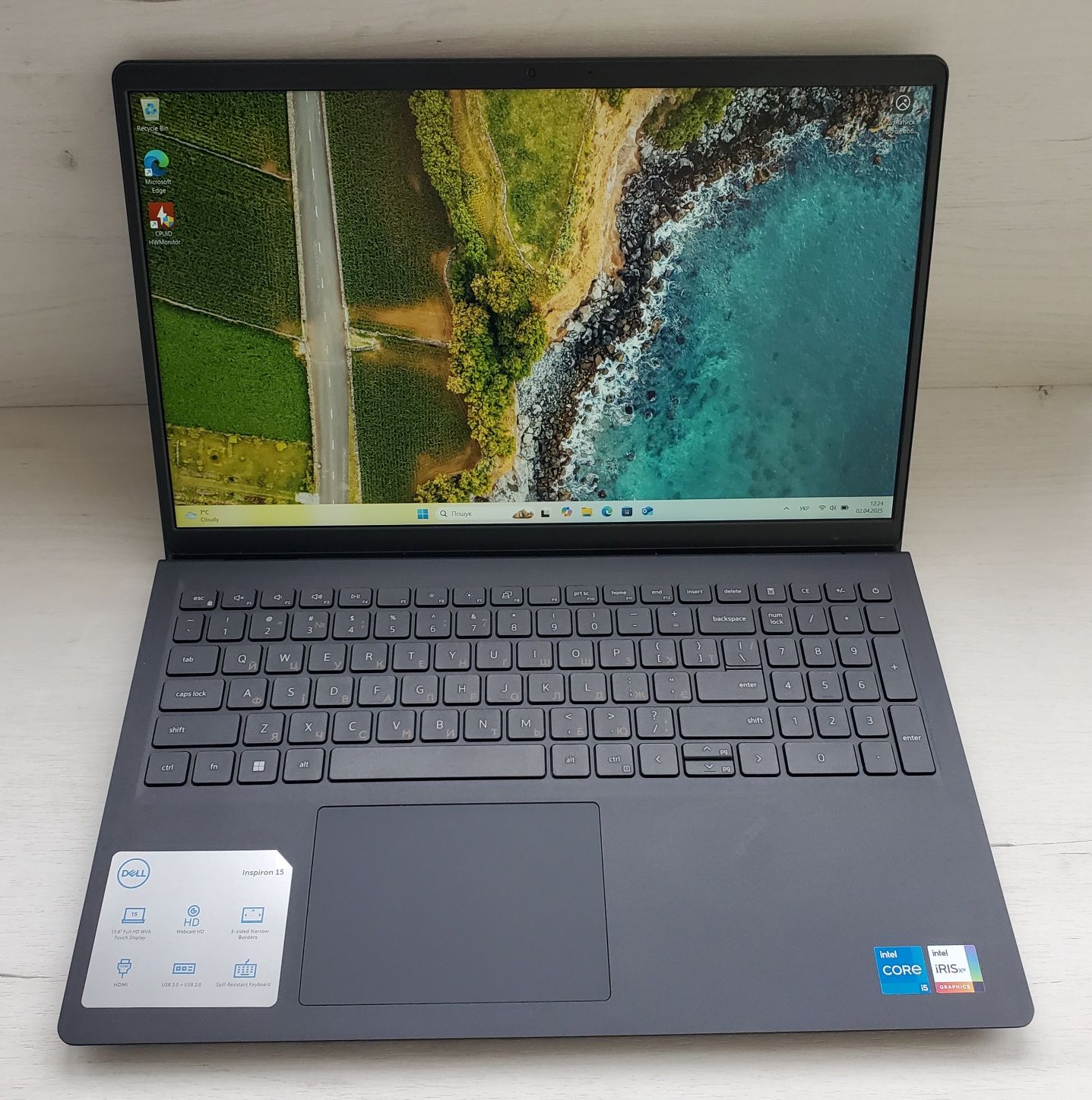 Dell Inspiron 15 3520 8/256 GB  FullHD IPS Сенсорний i5-1155G7 2023 р