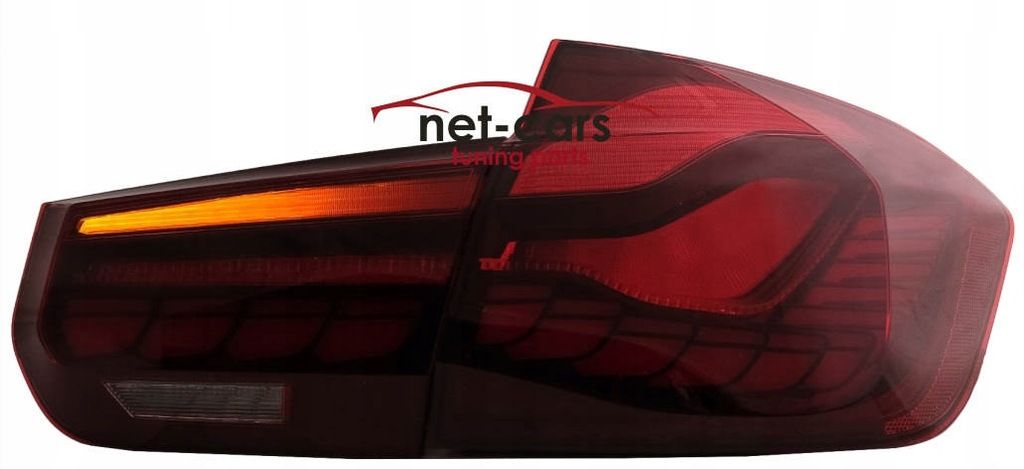 Lampy tylne tył BMW F30 F35 F80 M3 -19 OLED NEON LED czerwone