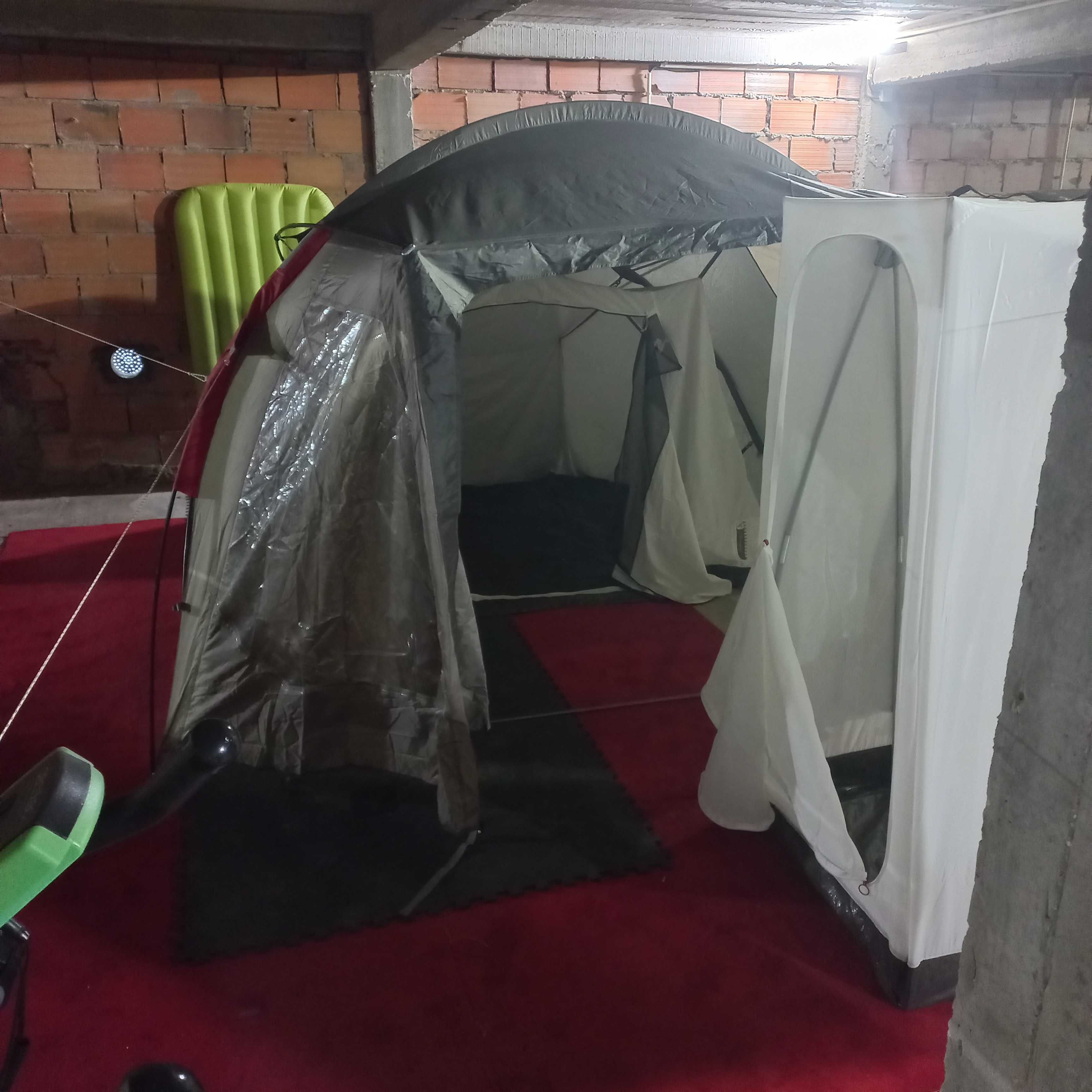 Tenda Quechua como nova para 4 pessoas