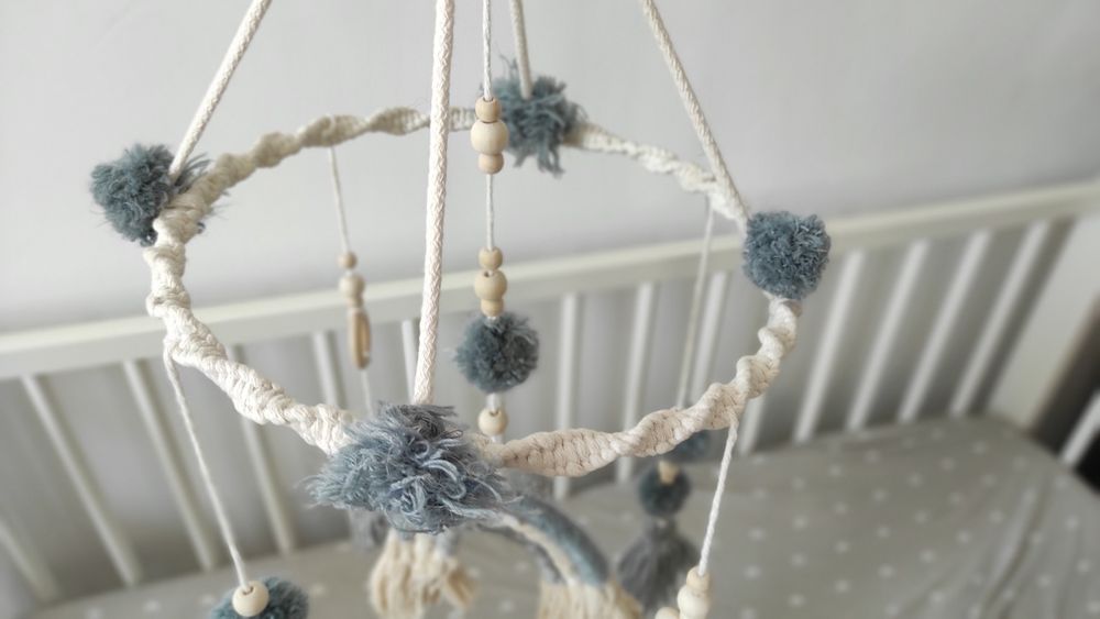 Karuzela do łóżeczka unisex