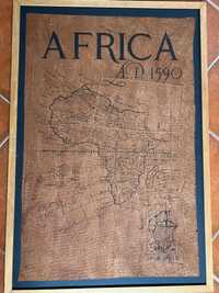 Mapa de África em 1590 | Map of Africa as it was in 1590