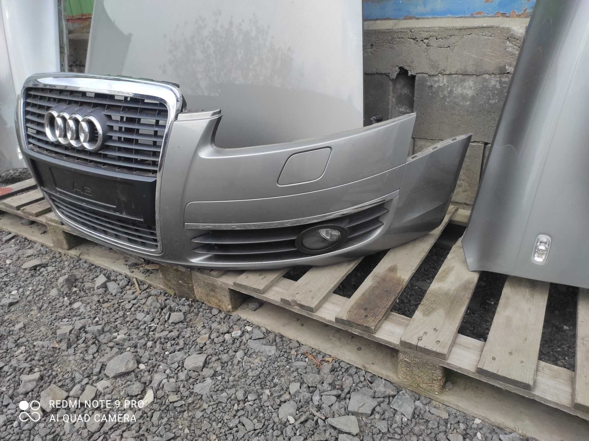 Audi A6 C6 LY7Q maska błotnik zderzak Xenon lampy Xenon