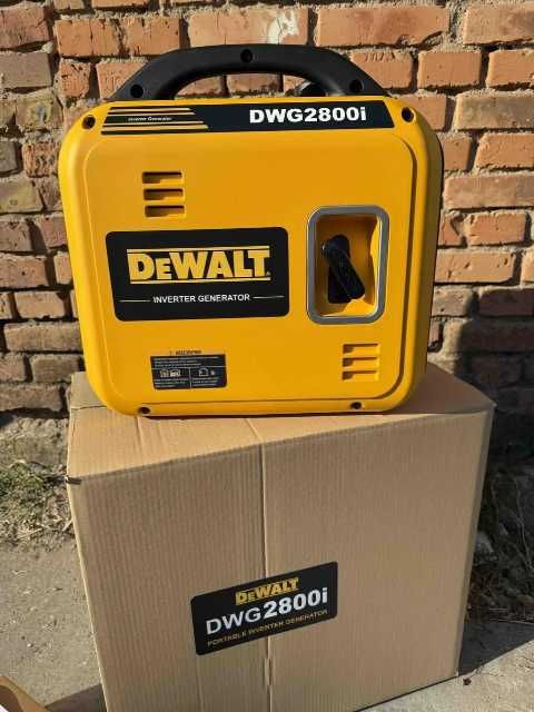 УСПЕЙ инверторный бензиновый генератор DeWalt DWG2800i 2.2/2.8 кВт