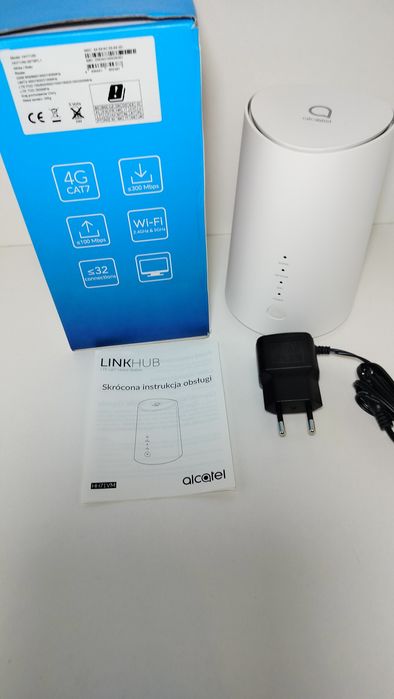 Alcatel na kartę SIM LTE WiFi 5 GHz internet stacjonarny router modem