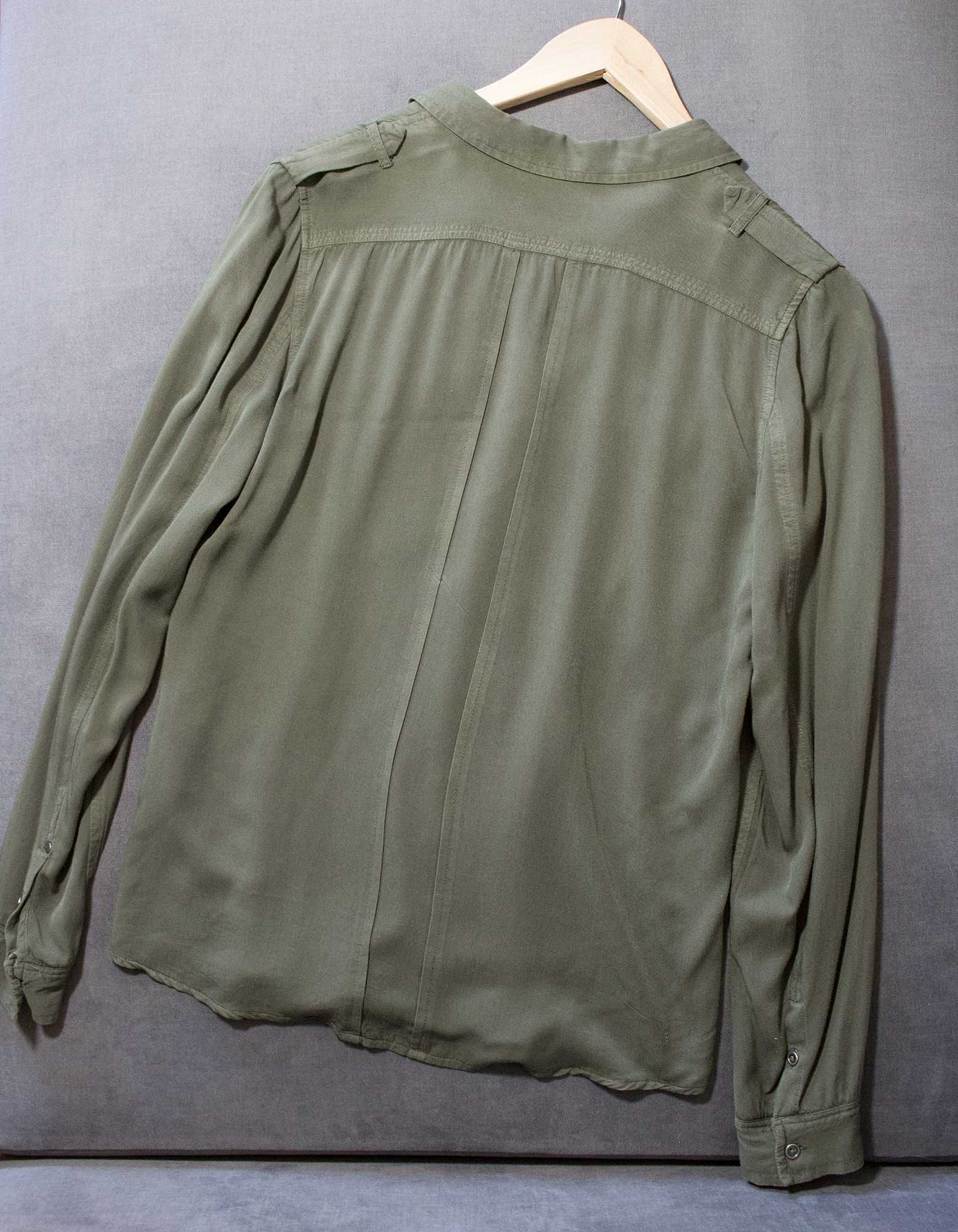 Zielona koszula damska khaki Calvin Klein Jeans XS